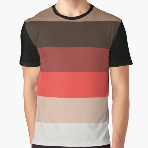 Café-chocolat-fruits rouges T-shirt graphique