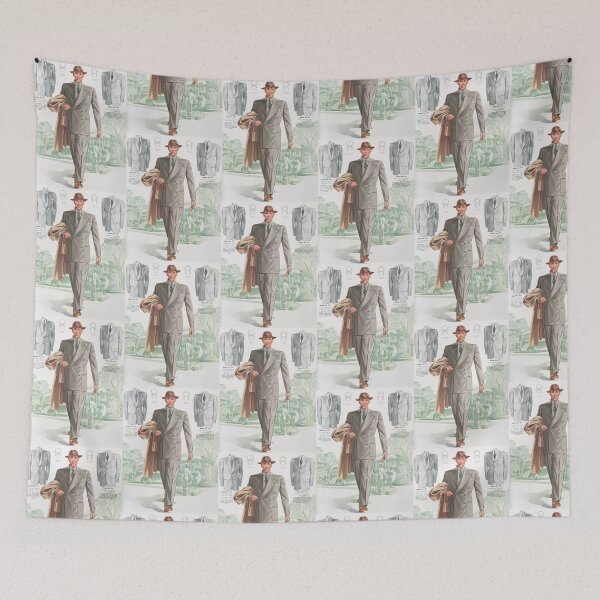 Item preview, Vintage 40s gentleman designed and sold by Vintage Designs +.