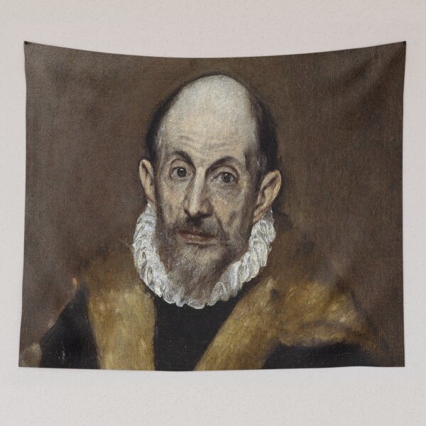 Item preview, Portrait of a Man (Presumed Self Portrait) by El Greco (c 1595-1600) designed and sold by allhistory.
