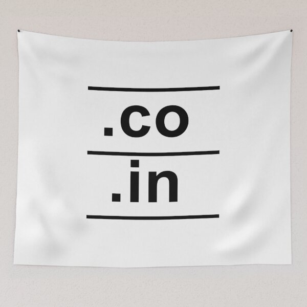 Item preview, .co.in India Internet Country Code design designed and sold by GetItGiftIt.