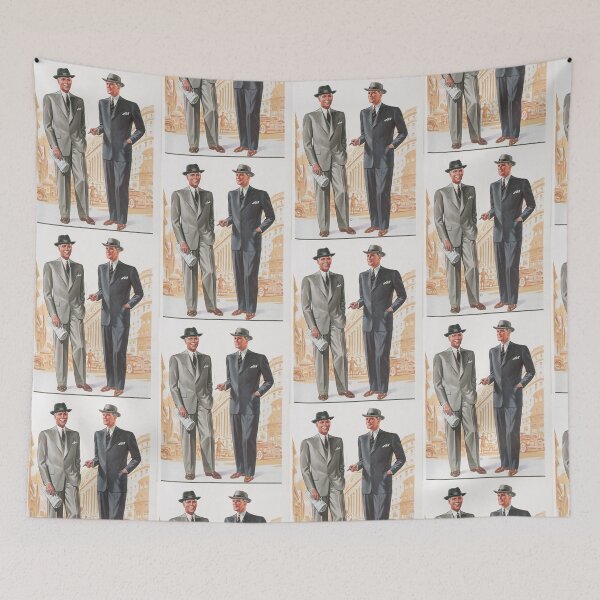 Item preview, Vintage 1940s mens style designed and sold by Vintage Designs +.