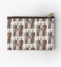 Vintage 40s mens style illustration Studio Pouch