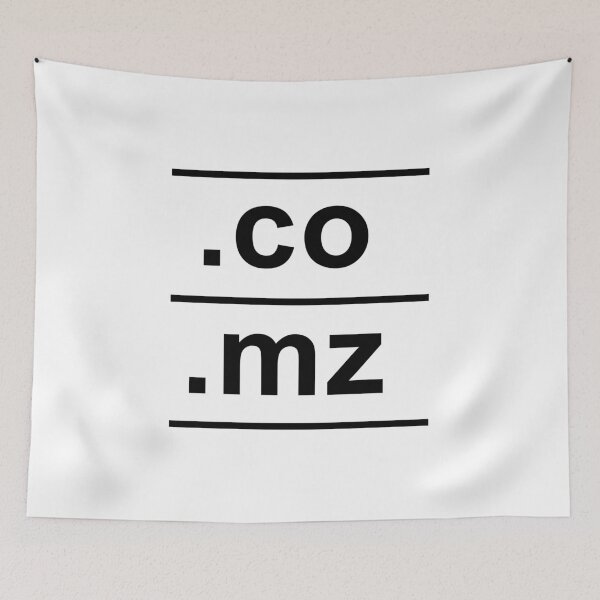 Item preview, .co.mz Mozambique Internet Country Code design designed and sold by GetItGiftIt.