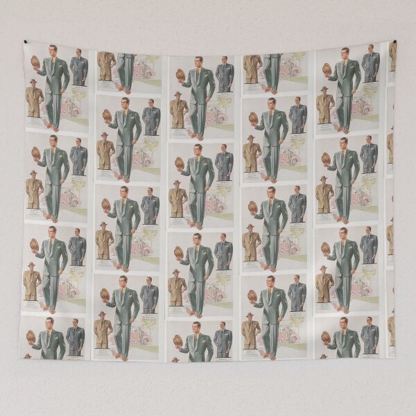 Item preview, 1940s suit fashions designed and sold by Vintage Designs +.