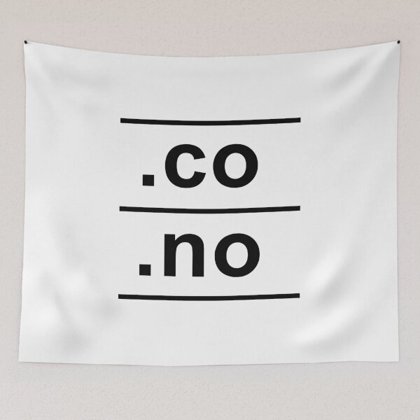 Item preview, .co.no Norway Internet Country Code design designed and sold by GetItGiftIt.