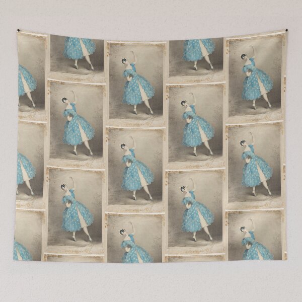 Item preview, Vintage Ballet Dancer illustration designed and sold by Vintage Designs +.