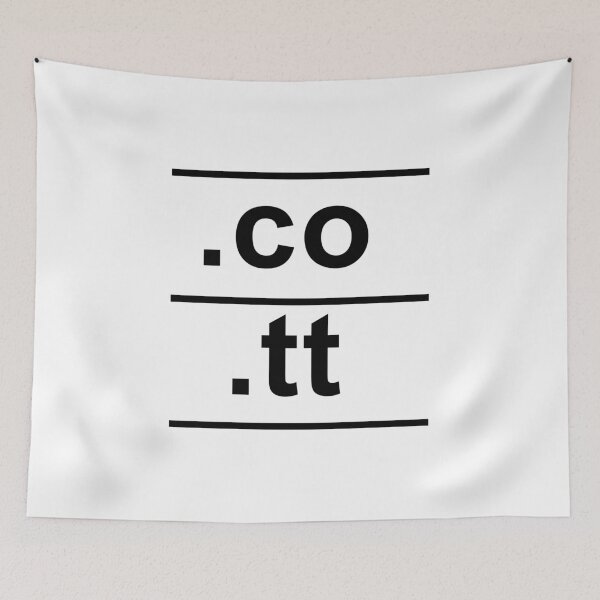 Item preview, .co.tt Trinidad and Tobago Internet Country Code design designed and sold by GetItGiftIt.