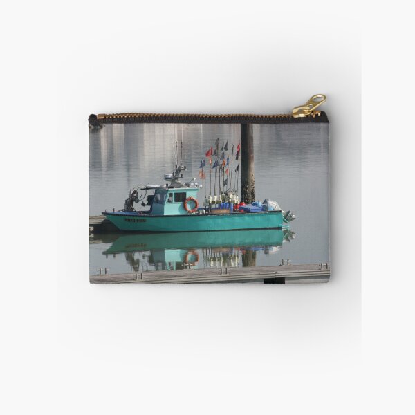 Item preview, Little Green Fishing Boat - Royan designed and sold by papillonbleu.