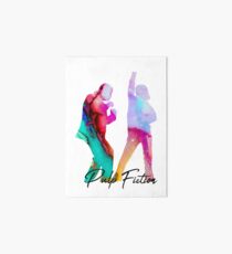 Pulp Fiction Design colorful Art Board