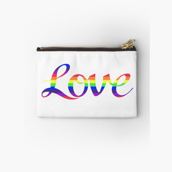Item preview, Love Script Rainbow Colors Stripes designed and sold by NataliePaskell.