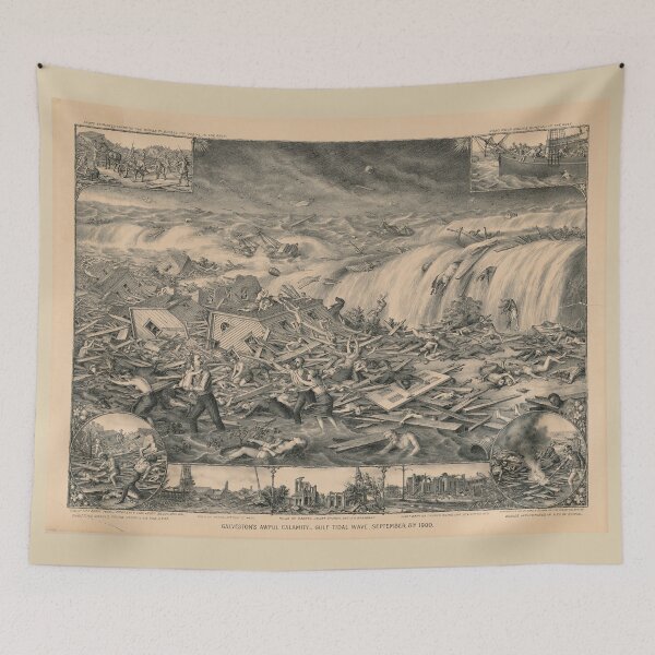 Item preview, Galveston's Awful Calamity Gulf Tidal Wave September 8th 1900 designed and sold by allhistory.