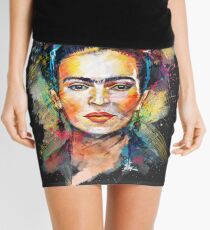 Frida Kahlo (dunkle Ausgabe) Minirock