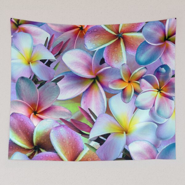 Item preview, Rainbow Plumeria designed and sold by Skaylaki.