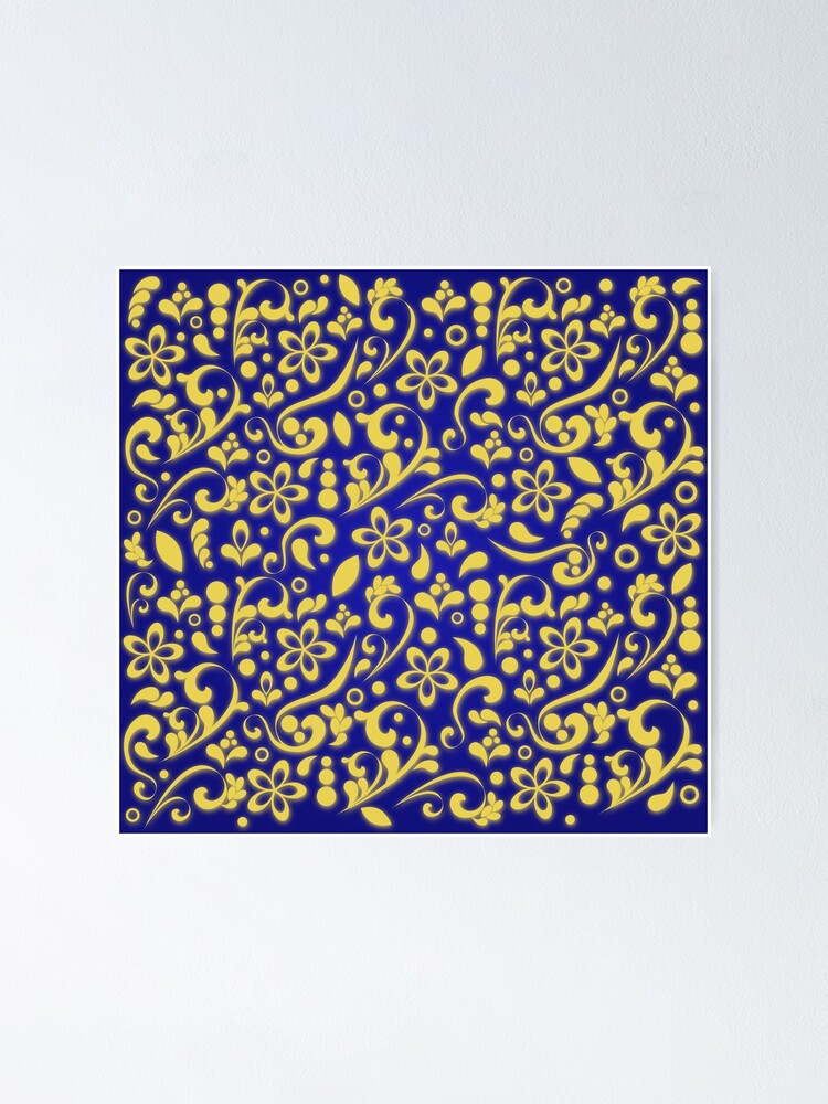 "3D flamboyant flower bed King's messenger" Poster by Ratherswell