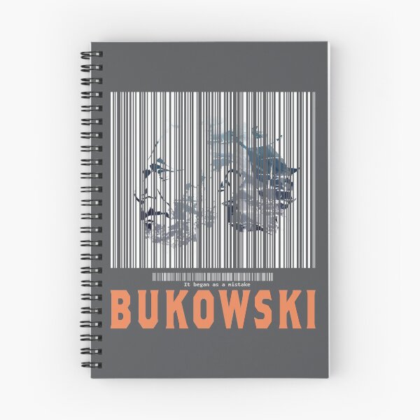 Item preview, Bukowski (Barcode) - It Began As A Mistake designed and sold by The Aloof.