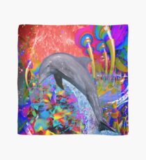 Dolphin Color Splash Scarf