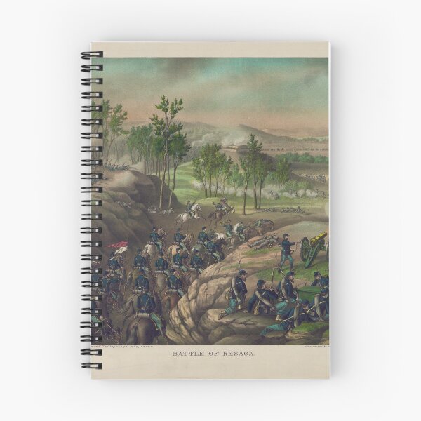 Item preview, Civil War Battle of Resaca May 13-15 1864 by Kurz & Allison designed and sold by allhistory.