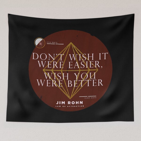 Item preview, Quotes from: Jim Rohn on Wishes designed and sold by Miscellaneous Co..