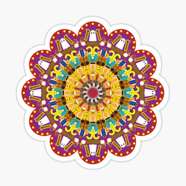 Artikel-Vorschau von John Mulaney Kid Wunderschöne Mandala, designt und verkauft von mlaudym.