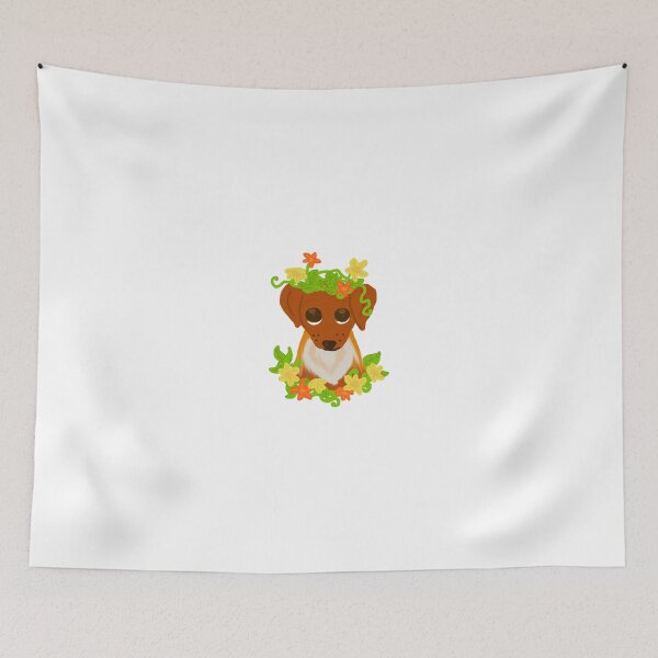 Item preview, Pretzel Puppy With Flowers designed and sold by SimoneGloria.