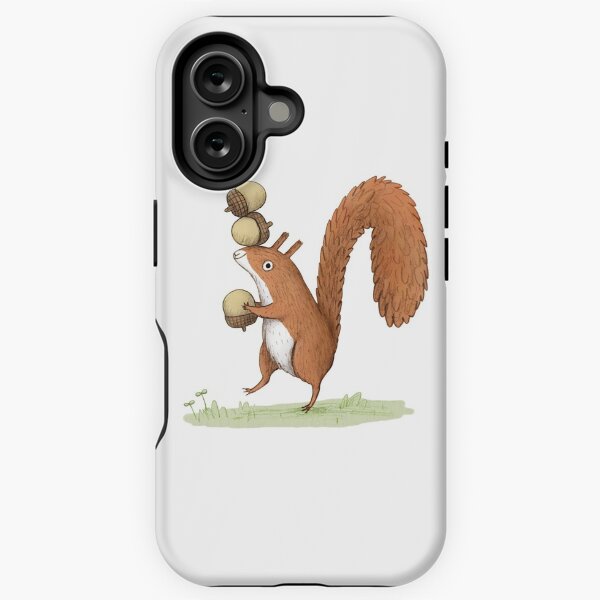 Item preview, Squirrel With Acorns designed and sold by Sophie Corrigan.