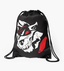 vector lycan werewolf skin black red white drawstring bag - logo fortnite skin chauffarde