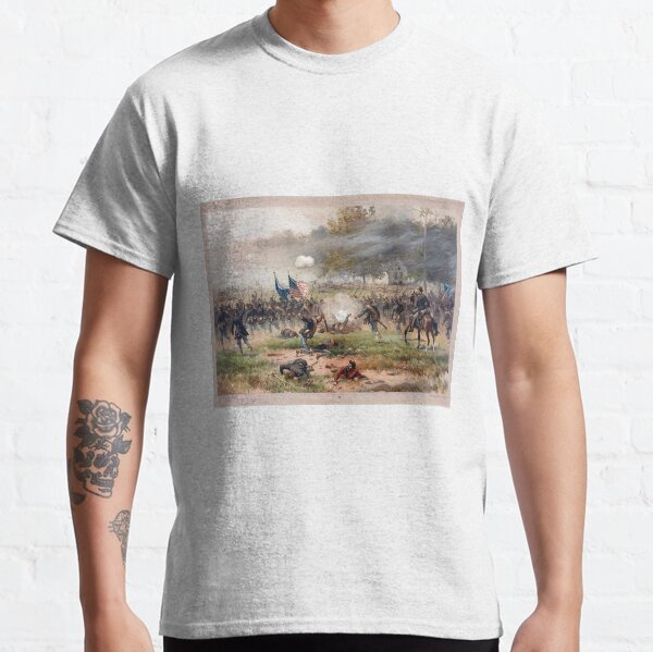 Civil War Battle of Antietam September 17 1862 by Thure de Thulstrup Classic T-Shirt