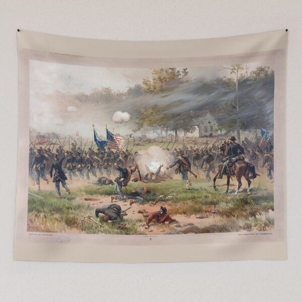 Item preview, Civil War Battle of Antietam September 17 1862 by Thure de Thulstrup designed and sold by allhistory.