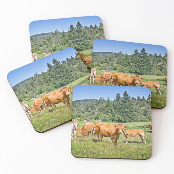 Item preview, Red cows in France designed and sold by Delphimages Art.