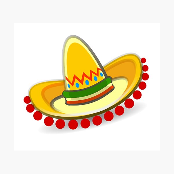 Sombrero. Mexican hat. Mexico. Photographic Print