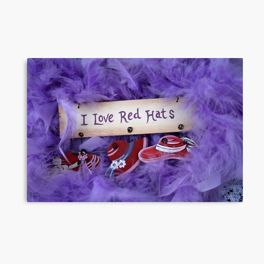 Red Hat Collection 5 Canvas Print