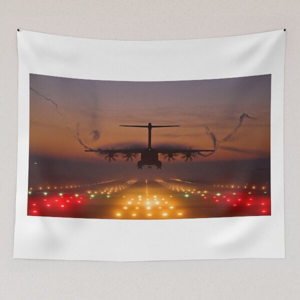 Item preview, Atlas A400M Sunset Landing designed and sold by Airpower Aviation Photography.