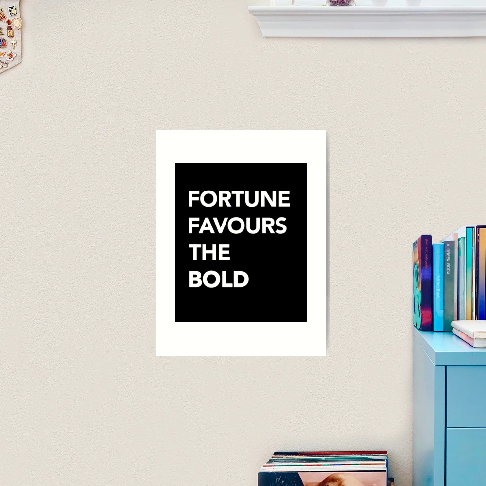 Surrealistic Painting: Fortes Fortuna Adiuvat Fortune Favours the Bold,  Giclée -  Canada