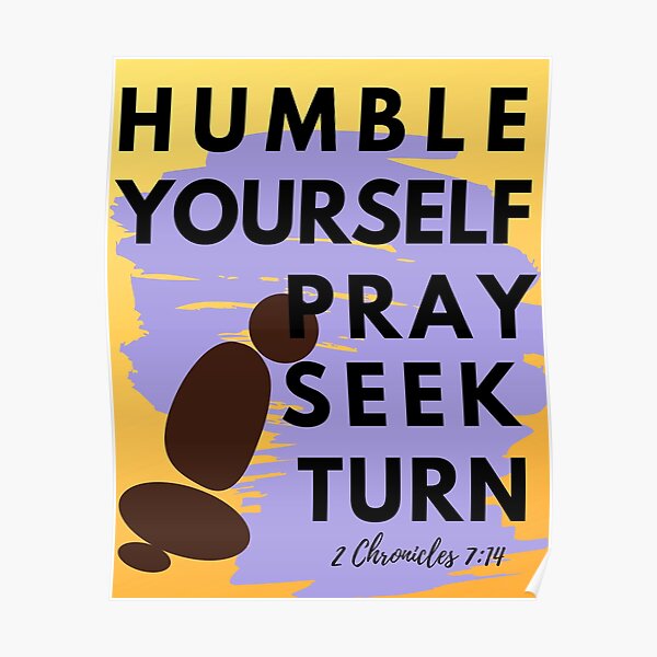 2 Chronicles 7:14 Poster
