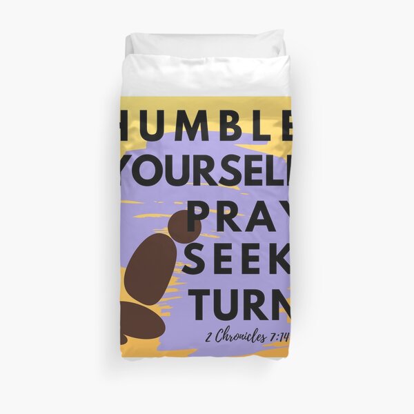 2 Chronicles 7:14 Duvet Cover
