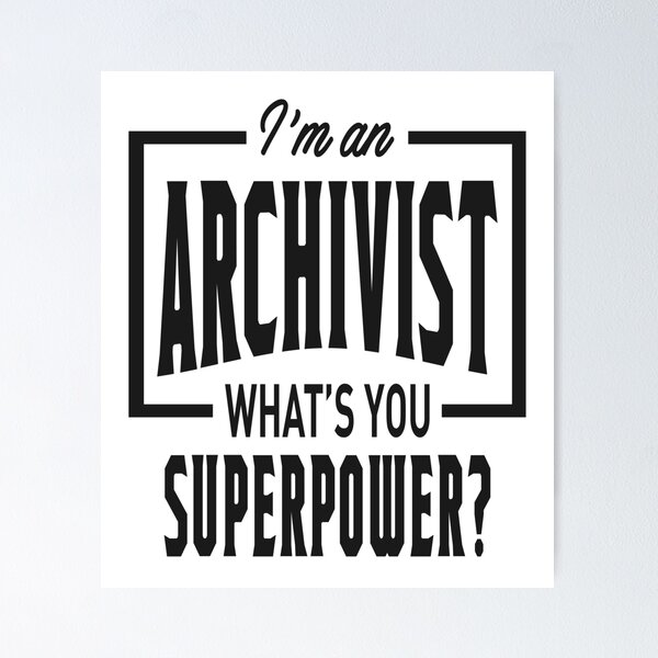 Item preview, Funny Archivist Job designed and sold by caiquefelino15.