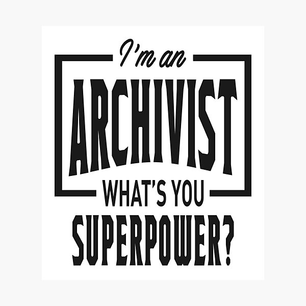 Item preview, Funny Archivist Job designed and sold by caiquefelino15.