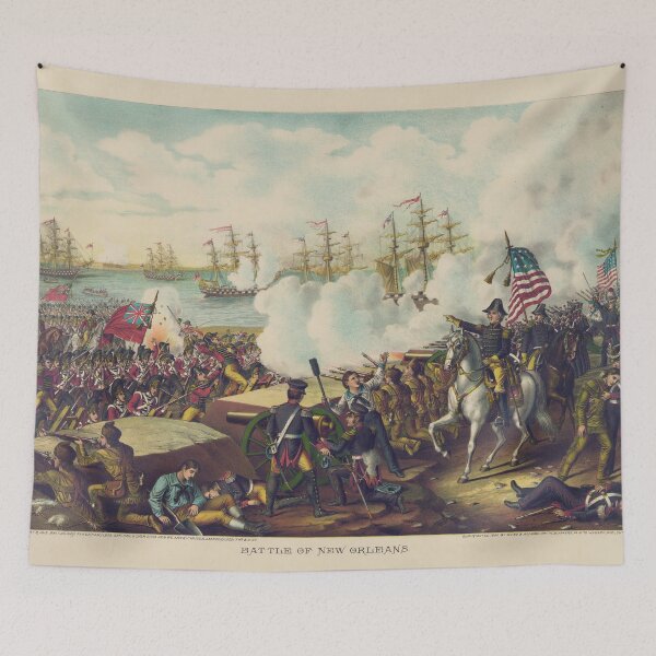 Item preview, War of 1812 Battle of New Orleans January 8 1815 by Kurz & Allison designed and sold by allhistory.