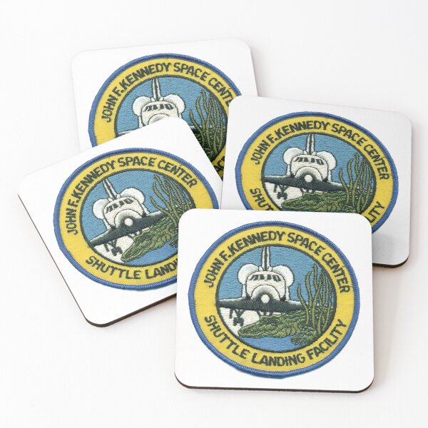 Item preview, KSC Shuttle Landing Facility Logo designed and sold by Nikki SpaceStuffPlus.