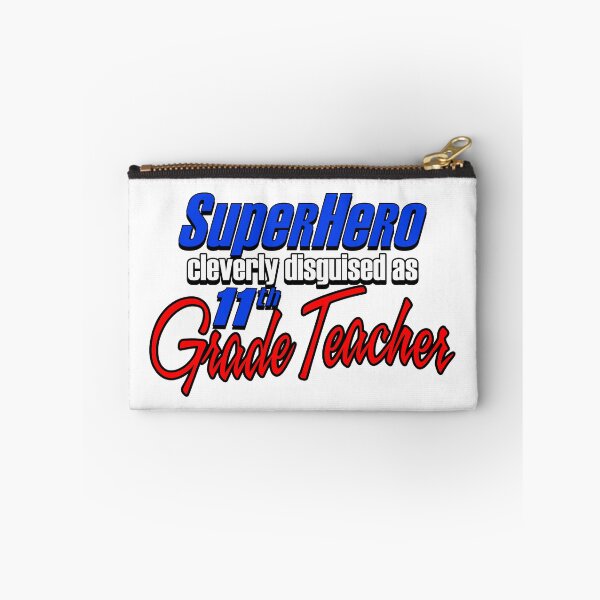 Item preview, SupeHero 11th Grade Teacher designed and sold by wrapgraphics.