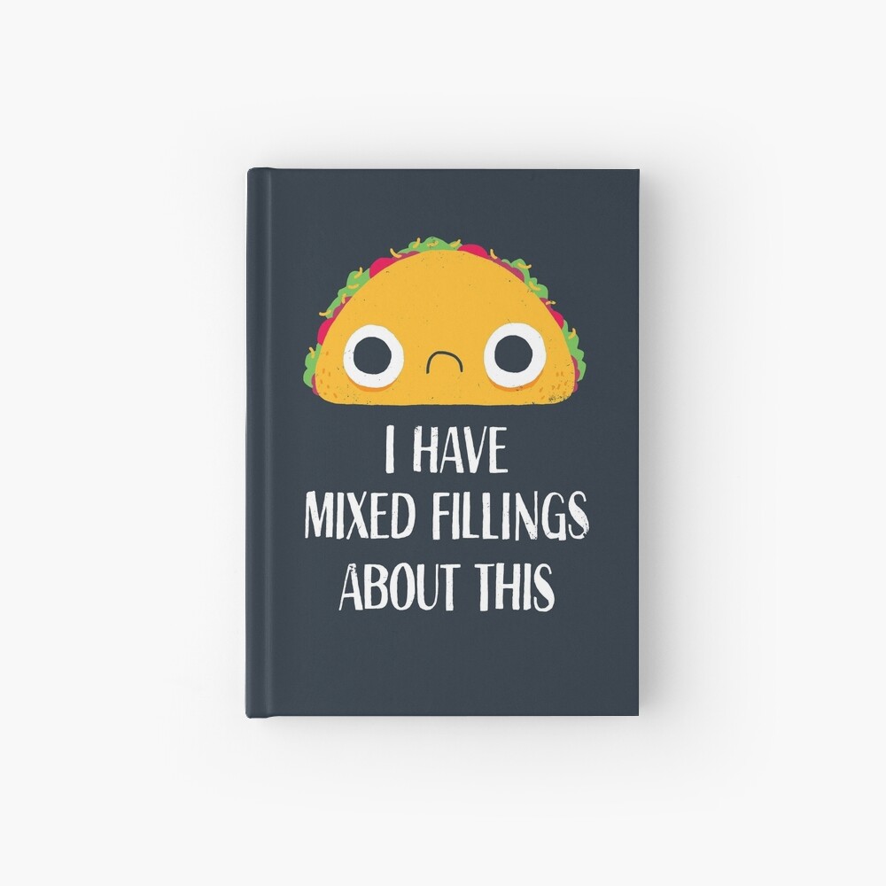 Mixed Fillings Hardcover Journal