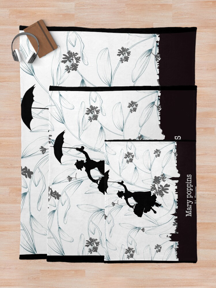 Alternate view of Mary Poppins Throw Blanket