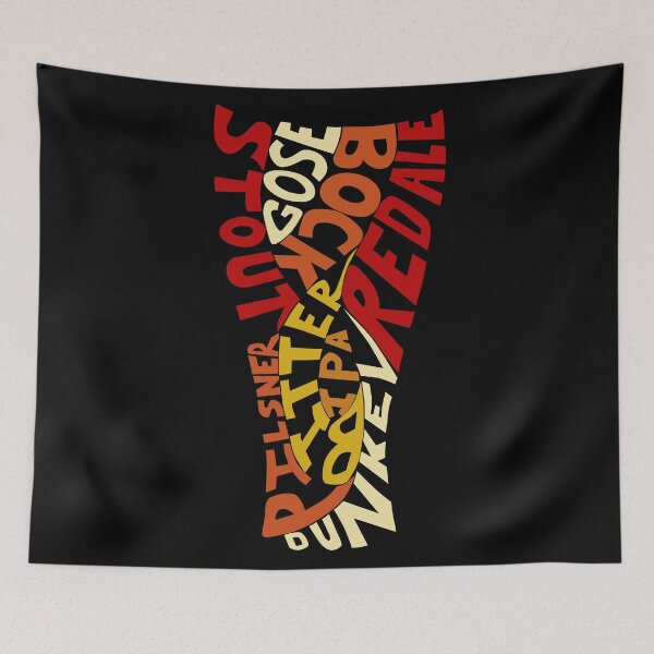 Item preview, Beer Types designed and sold by riffraffmakes.