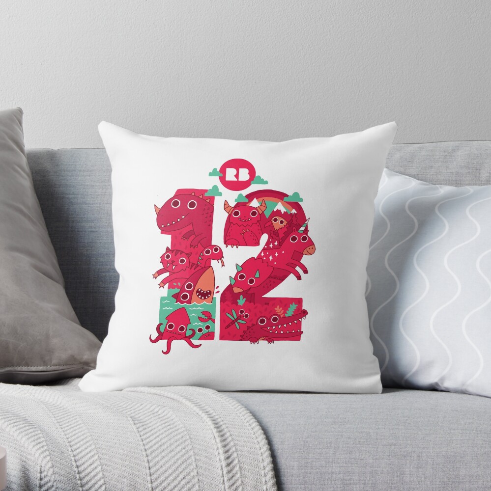 Item preview, Throw Pillow designed and sold by DinoMike.
