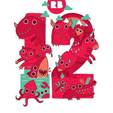 Artwork thumbnail, Redbubble's 12th Birthday by DinoMike