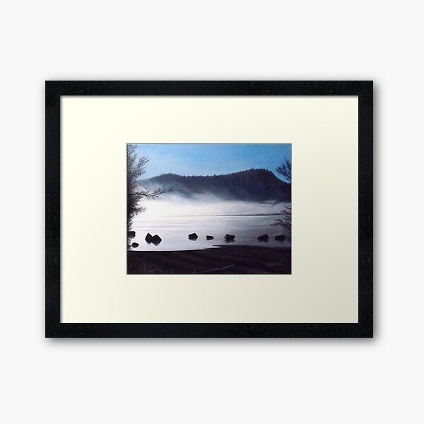 Campbell Lake Framed Art Print