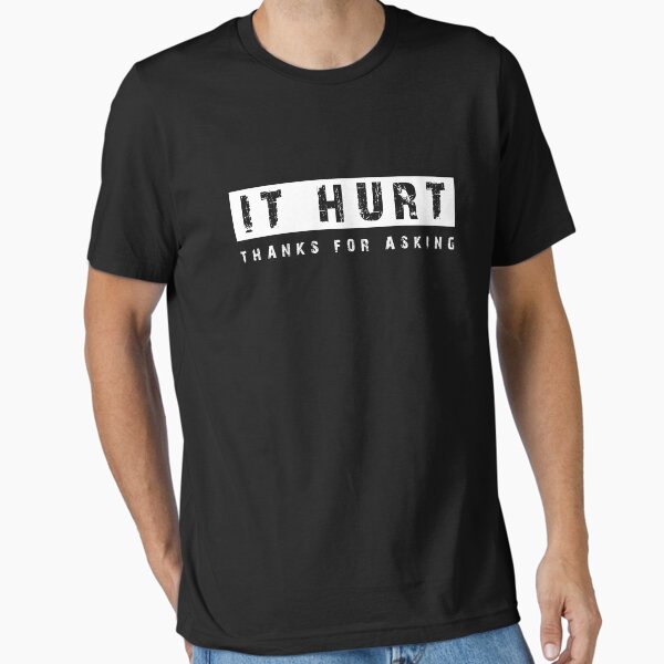 Item preview, IT HURT - ACL Leg Injury Broken Ankle designed and sold by startstartingup.