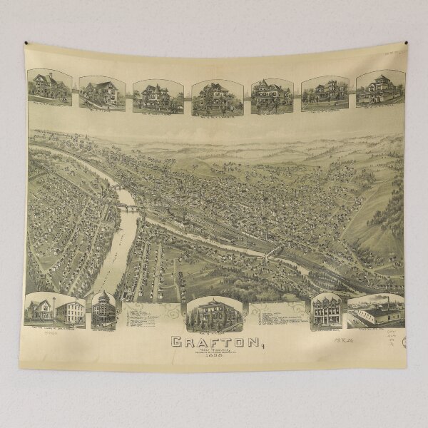 Item preview, Grafton West Virginia by Fowler & Downs (1898) designed and sold by allhistory.