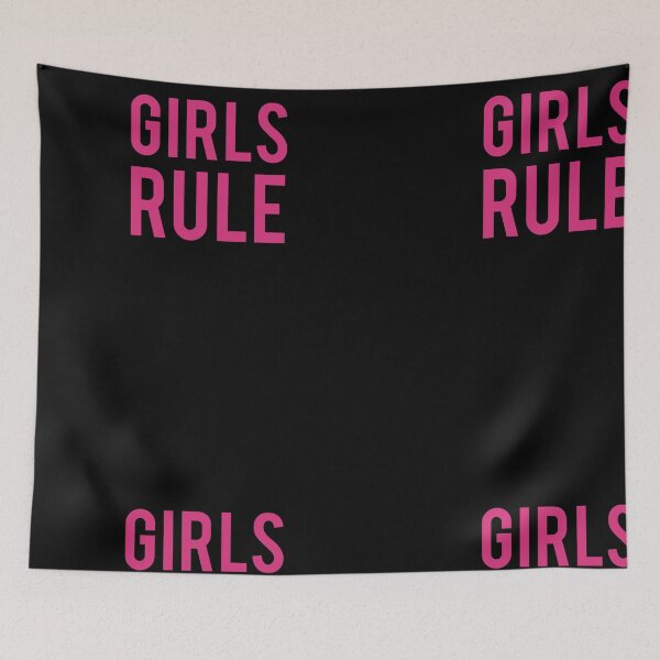 Item preview, Girl Power Girls Rule Strong Woman designed and sold by Logic72.