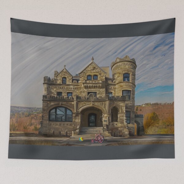 Item preview, Girl, Alone - Digital oil painting designed and sold by EastEndPark.